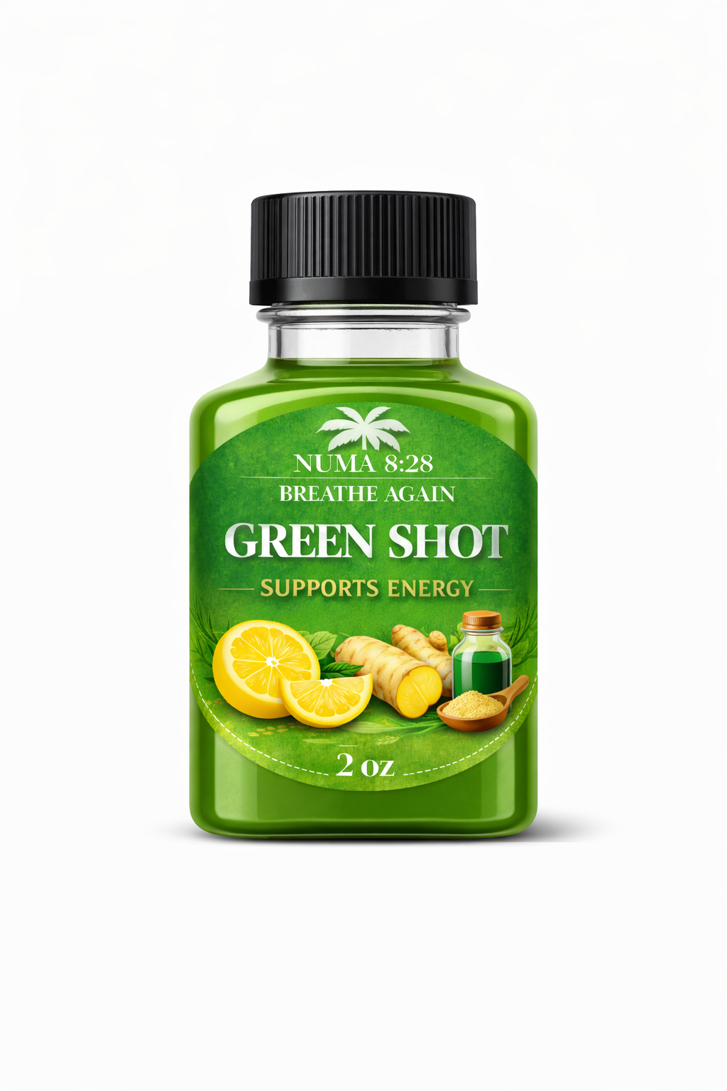 5 - Green Ginger Shots