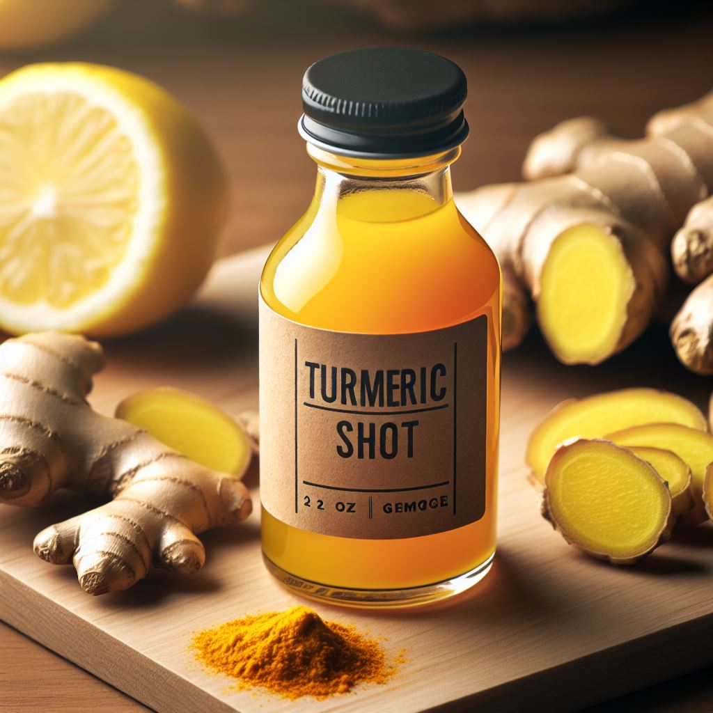 5 - Turmeric Ginger Shots